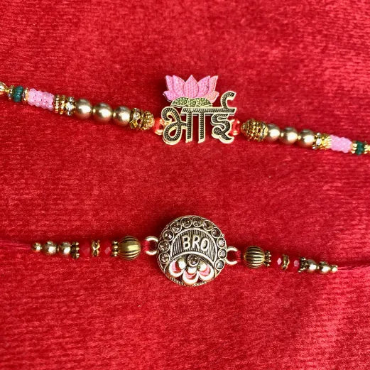 Bhai and Bro Rakhi (Set of 2)