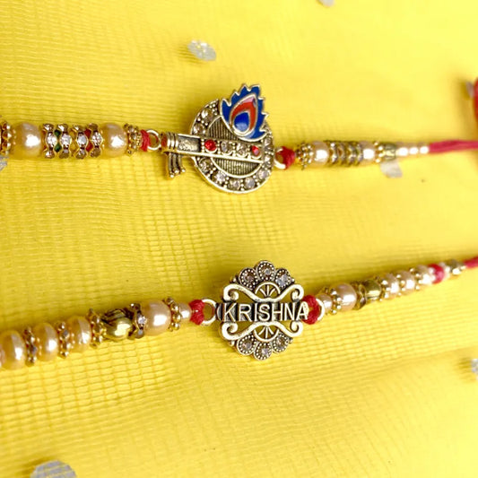 Krishna Rakhi (Set of 2)