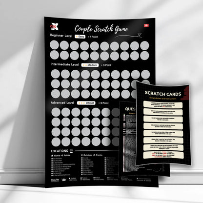 169 Positions scratch Card and Challenges