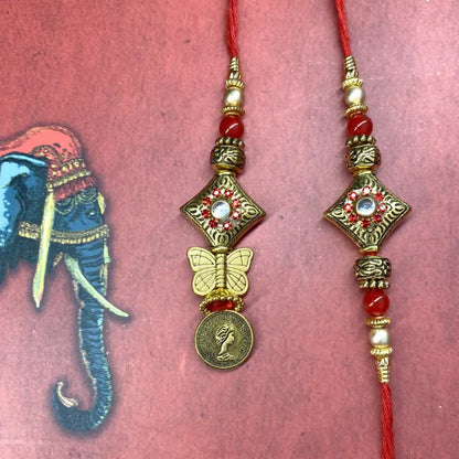 Vintage set of Bhaiya Bhabhi Rakhi