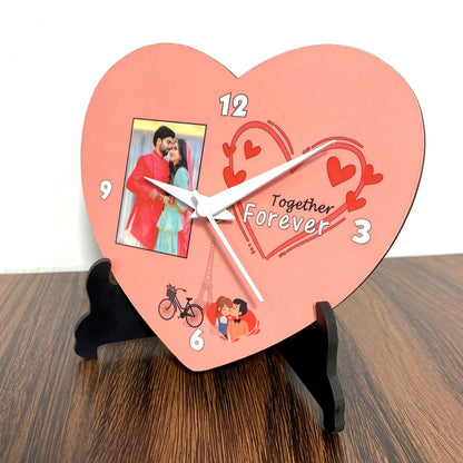 Heart Table Clock