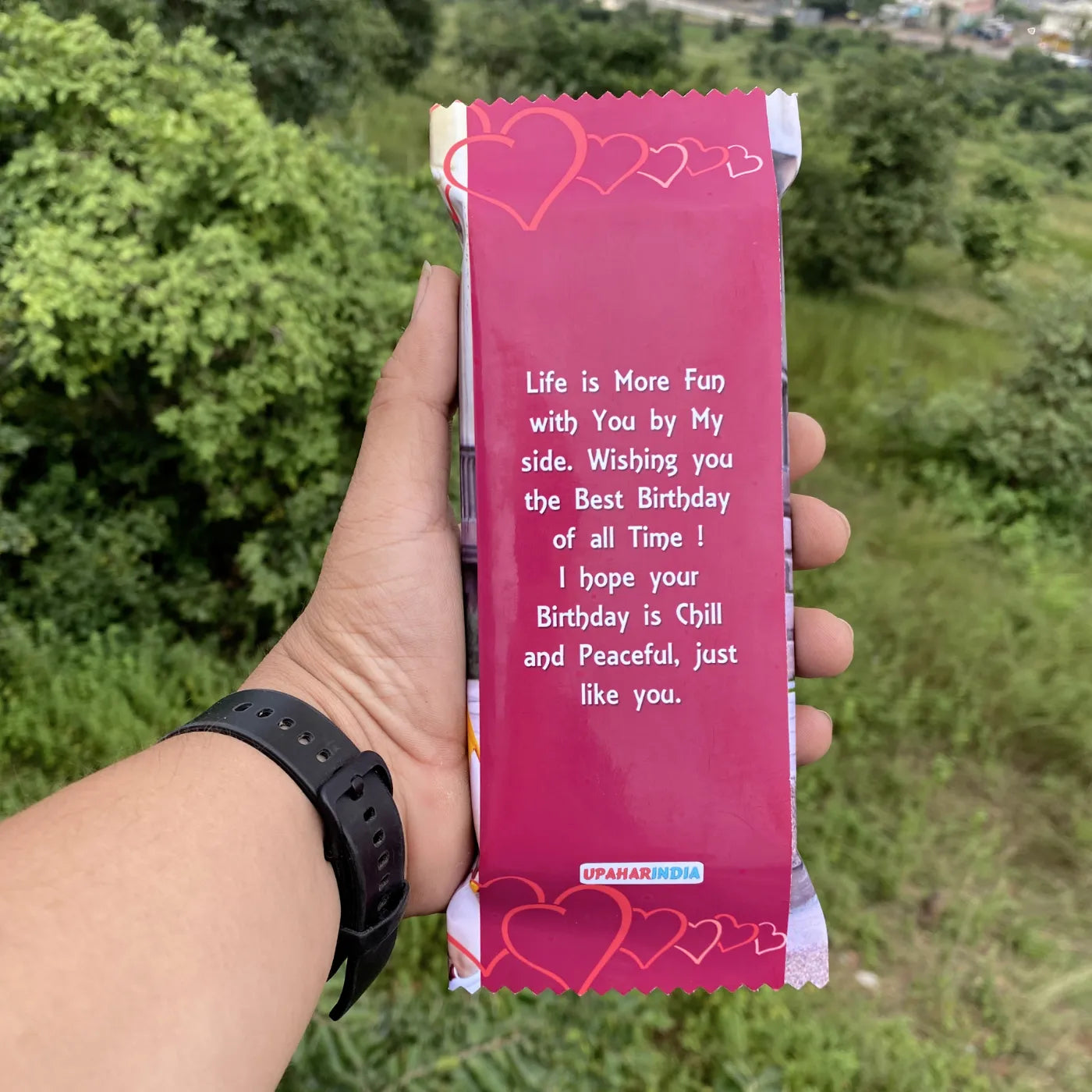 Customized Birthday Chocolate
