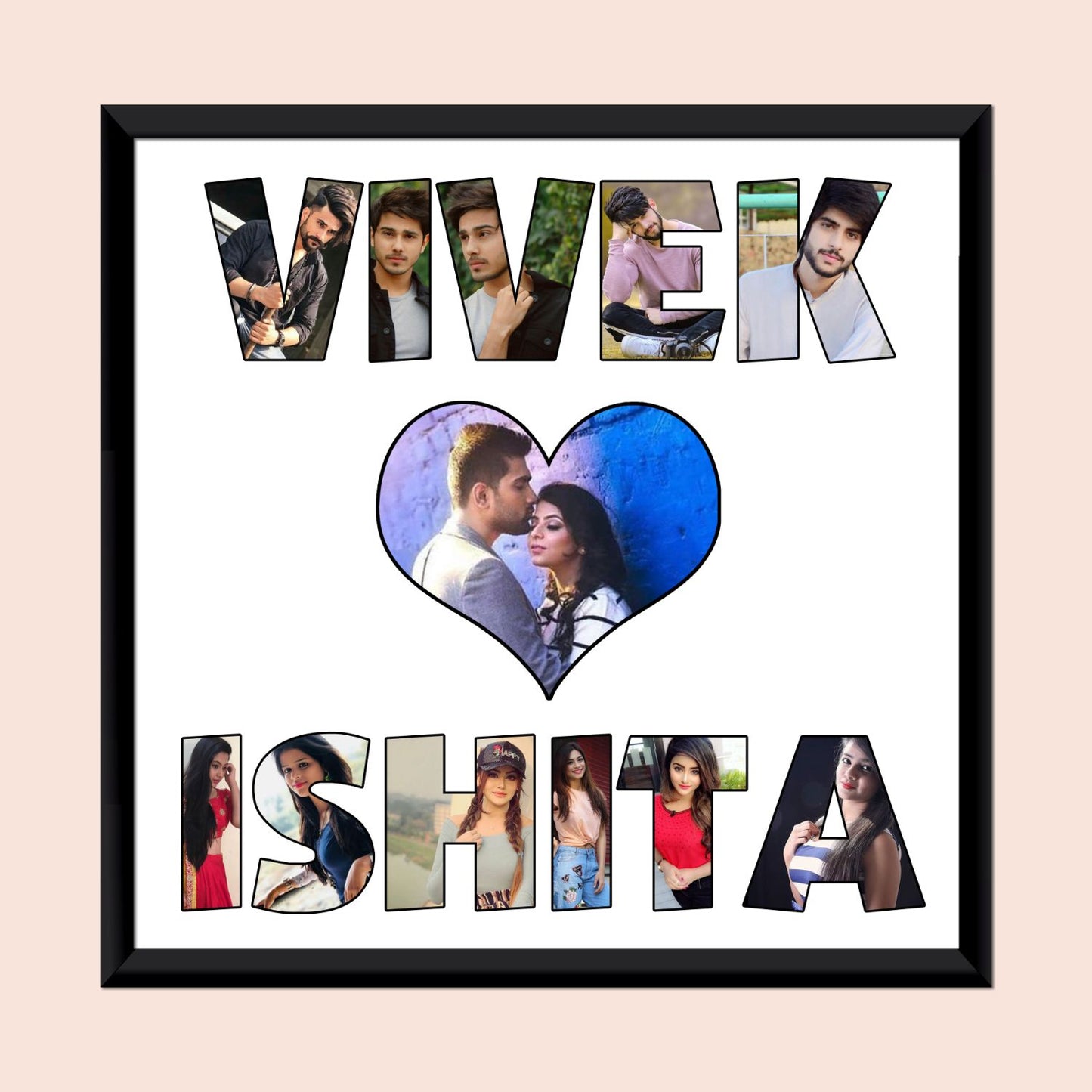 Couple Name Frame