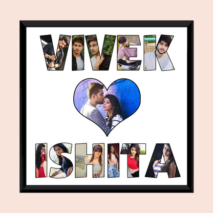 Couple Name Frame