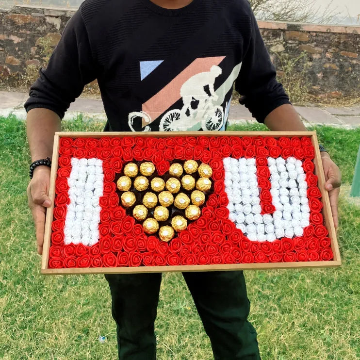 I Love You Roses and Chocolates