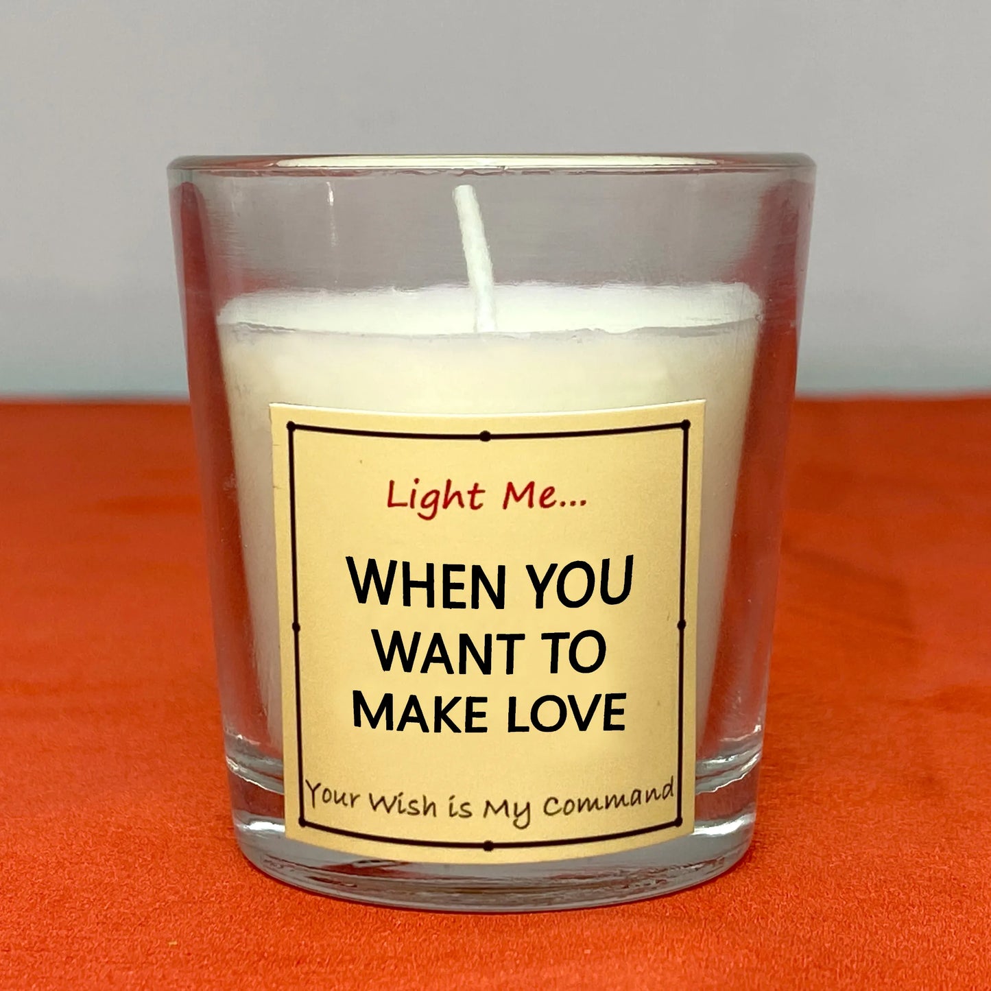 Love Candle (Light me when you want to Make Love)
