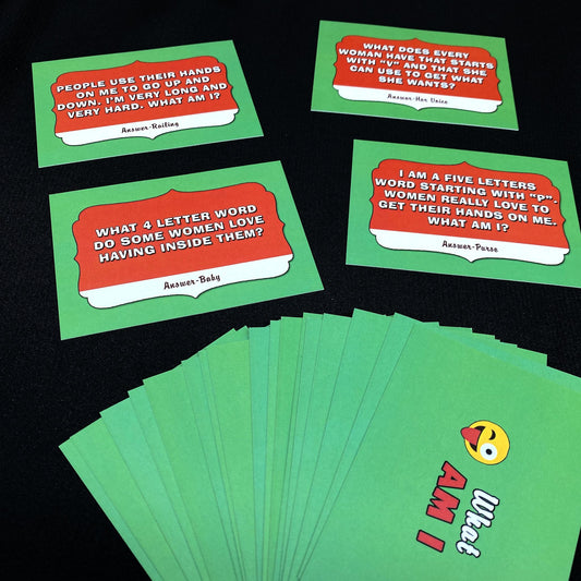 What Am I | Naughty Q&A Cards