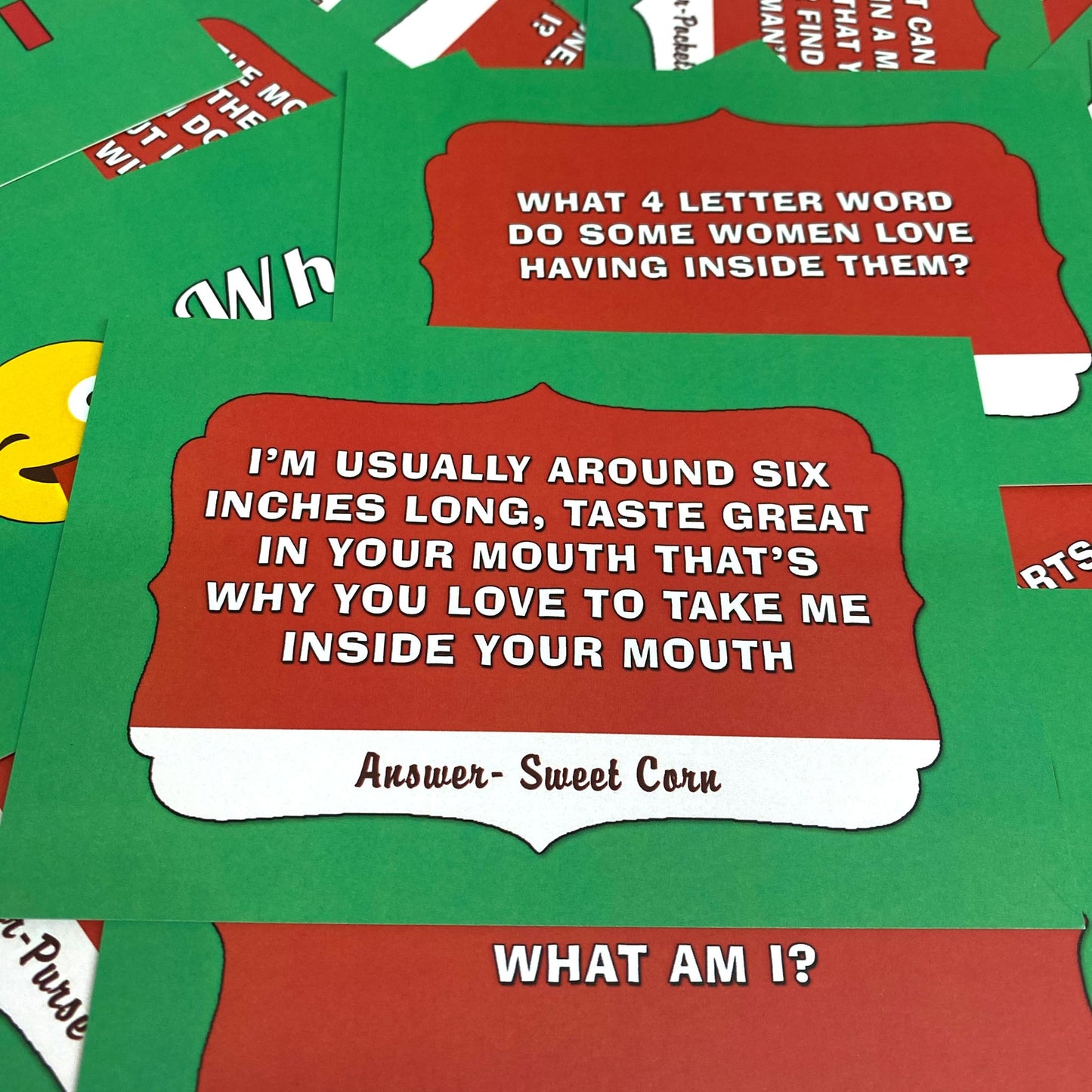 What Am I | Naughty Q&A Cards