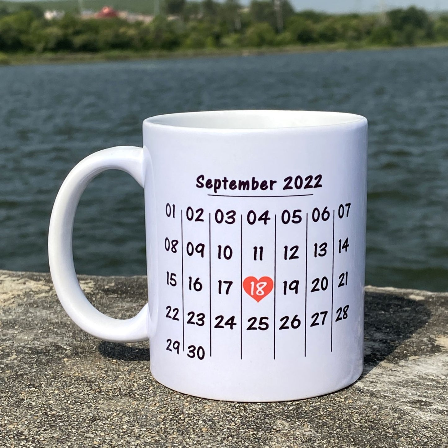 Customized Calendar Mug