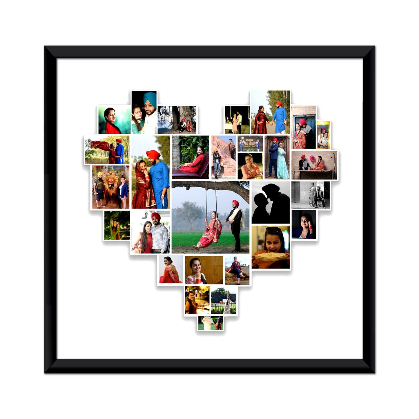 Heart Collage Frame