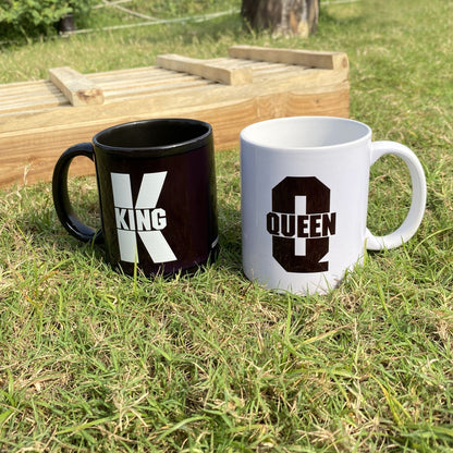 King & Queen Couple Mug