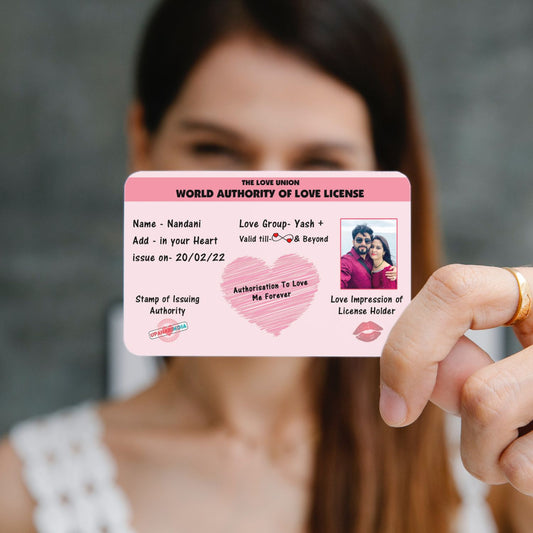 Love License ( Wallet Card )