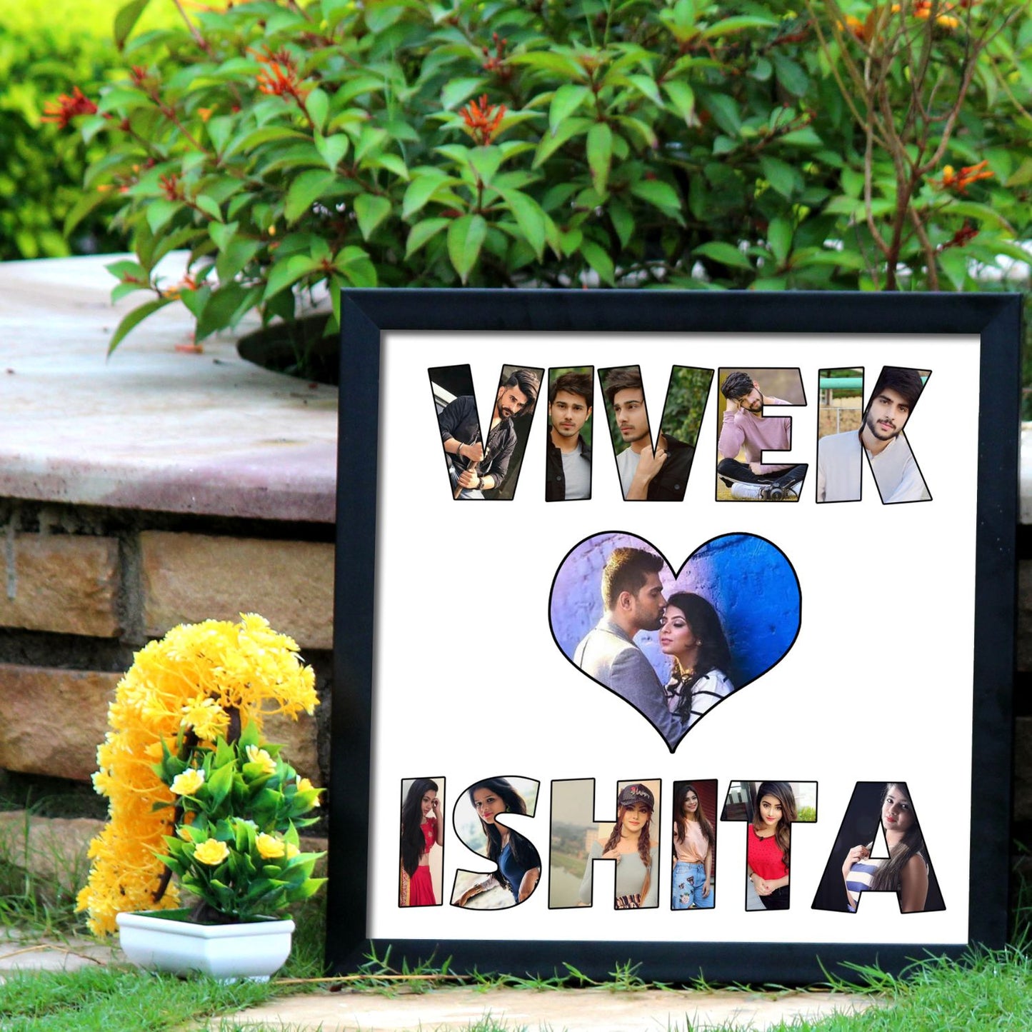 Couple Name Frame