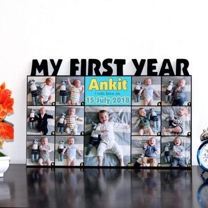 My First Year Wooden Cutout