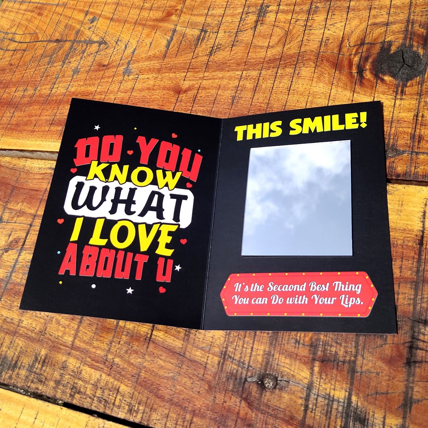 Surprise Mirror Card